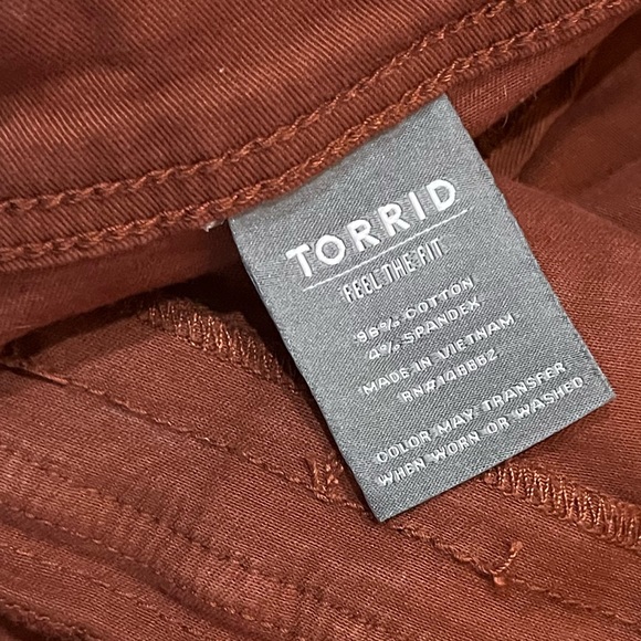 Torrid Aviator Mid Rise Stretch Pants - Picture 14 of 15